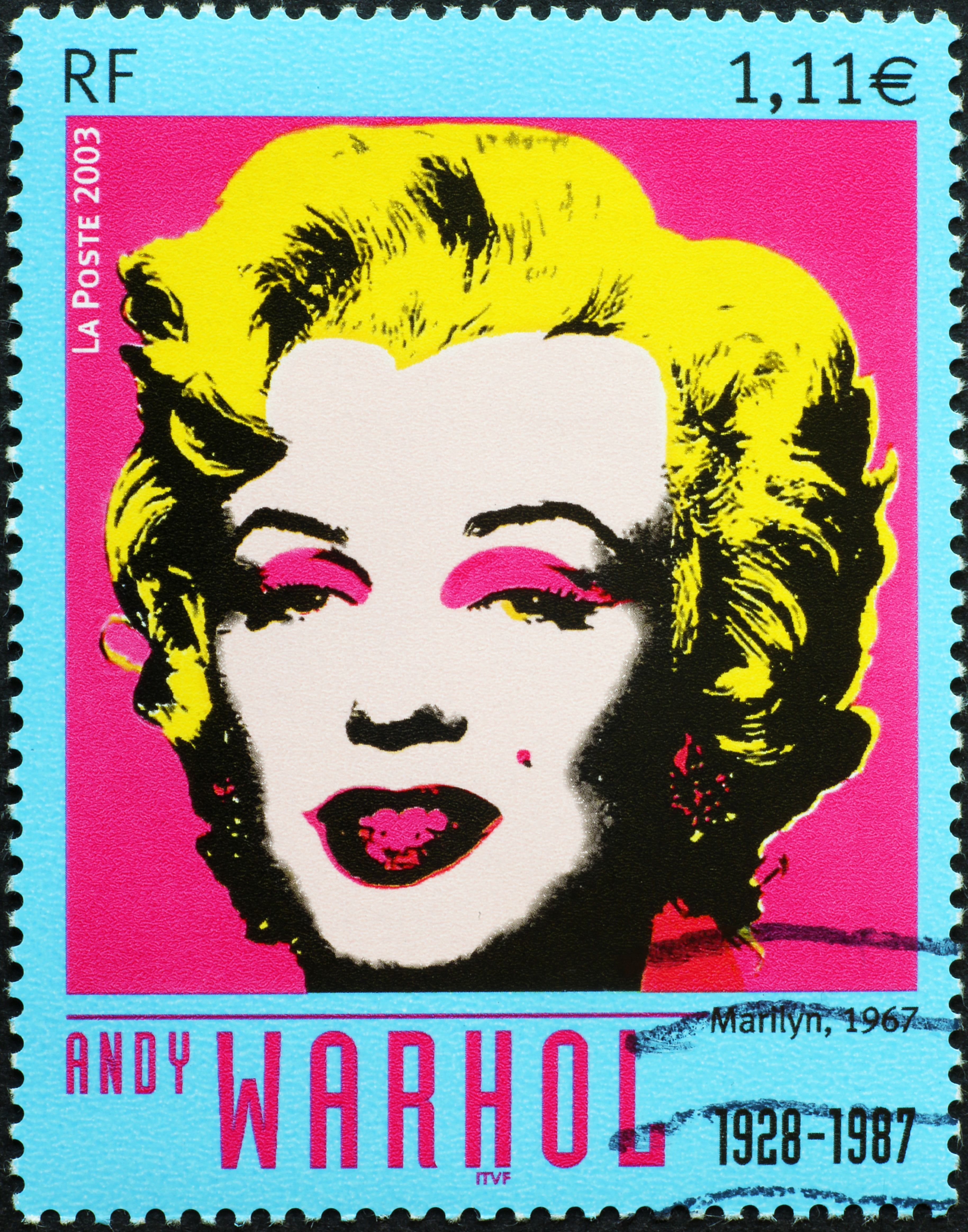 Marilyn Monroe Lithograph by Andy Warhol